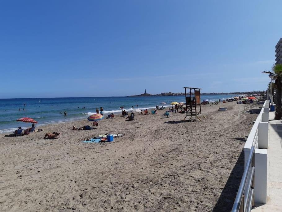 Cosy Flat With A Large Terrace Facing The Sea Leilighet La Manga del Mar Menor Eksteriør bilde